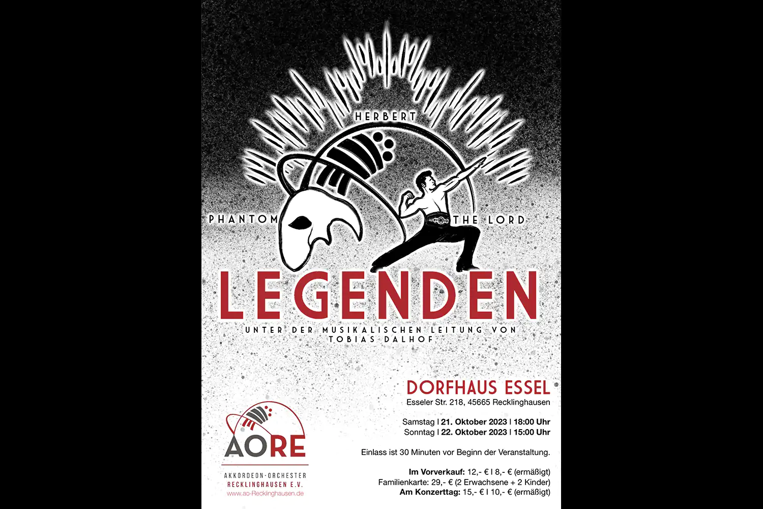 "Legenden" – Ausblick Jahreskonzert 21./22. Oktober 2023
